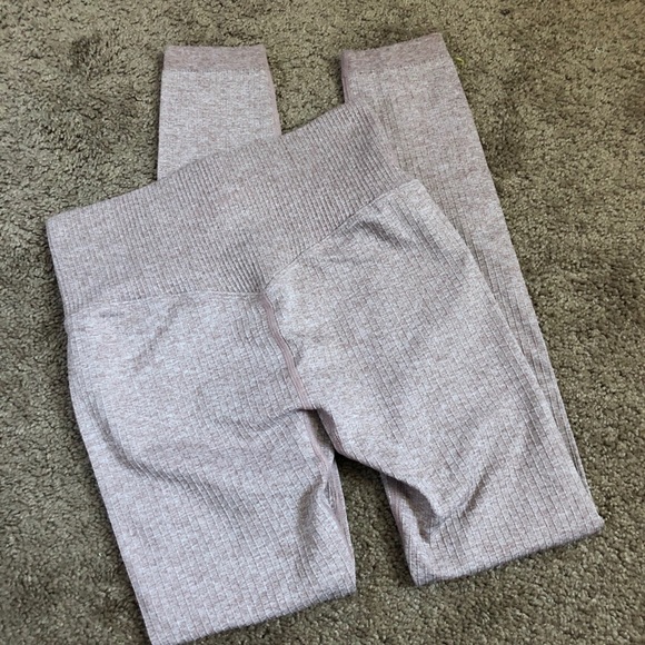 ETHOS ribbed leggings sz S - Picture 9 of 9
